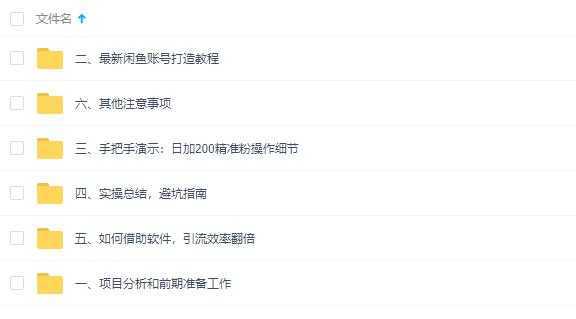 闲鱼全自动，被动引流技术，日加200+精准粉教程视频-课程网