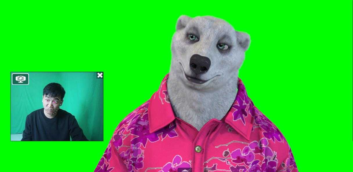 实时直播换脸卡通形象出镜,卡通形象面部捕捉(软件+教程)-课程网